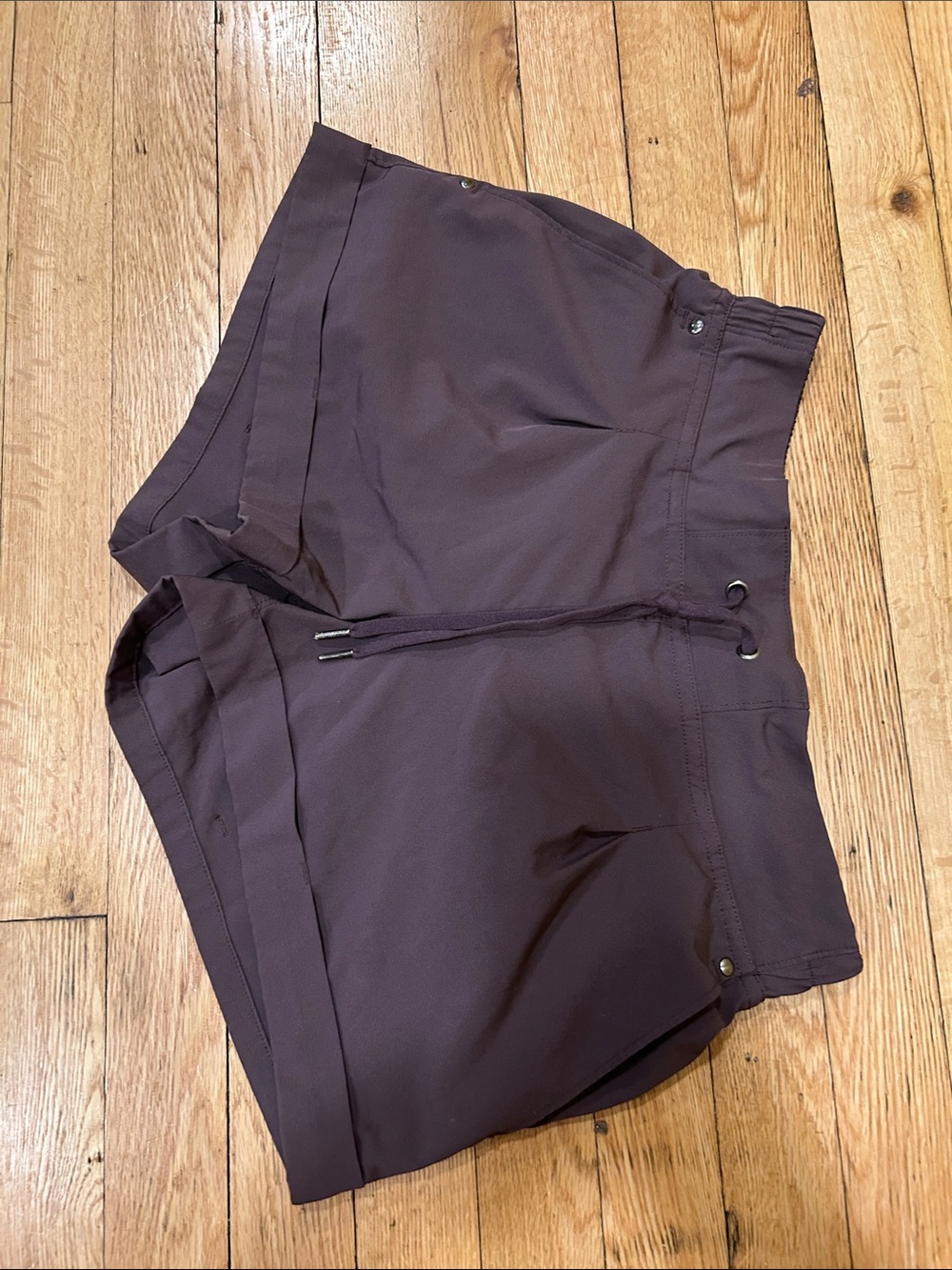 Mondetta Women's Athletic Shorts in Dark Plum